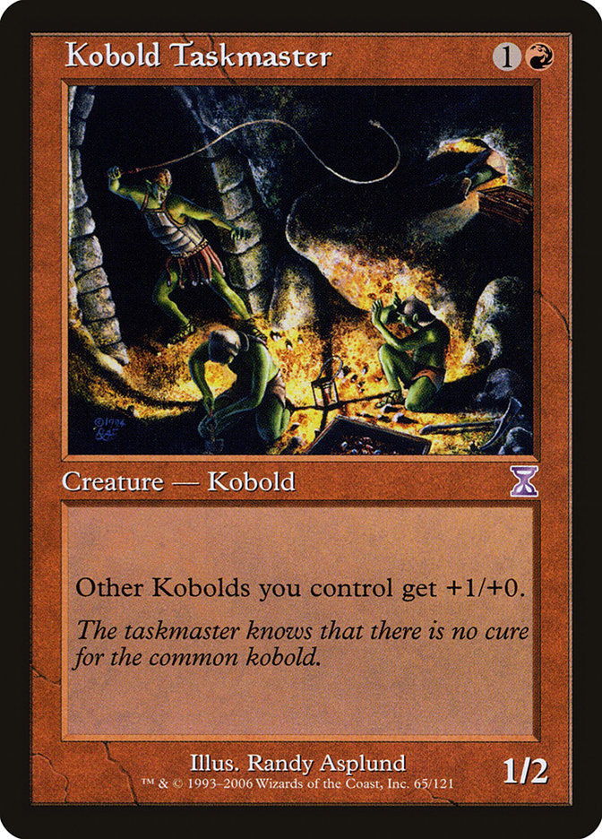 Kobold Taskmaster [Time Spiral Timeshifted] (65)