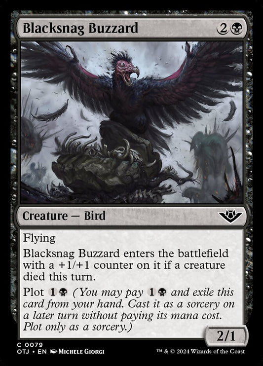 Blacksnag Buzzard [Outlaws of Thunder Junction] (79)