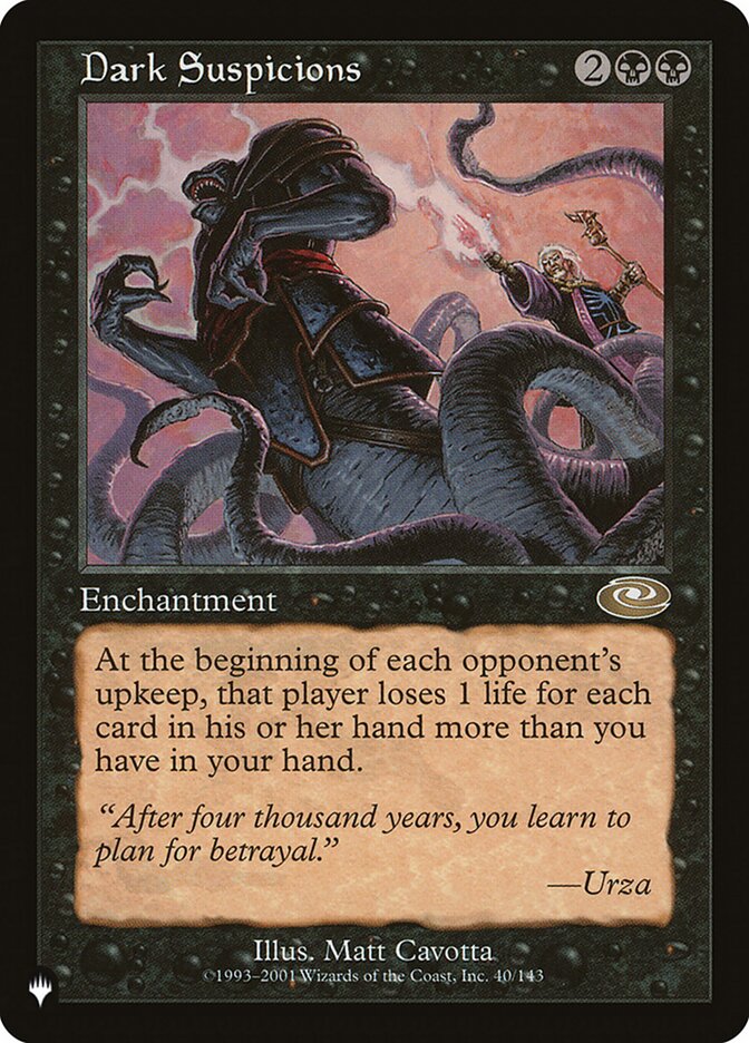 Dark Suspicions [The List] (PLS-40)