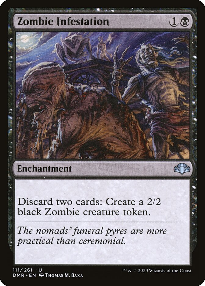 Zombie Infestation [Dominaria Remastered] (111)