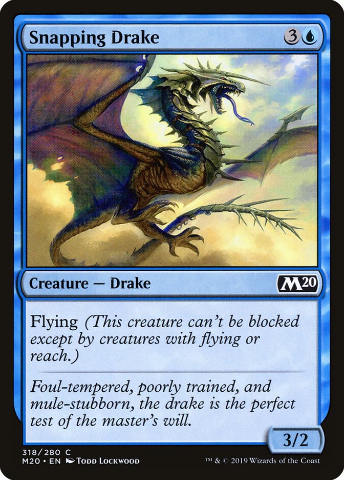 Snapping Drake [Core Set 2020] (318)