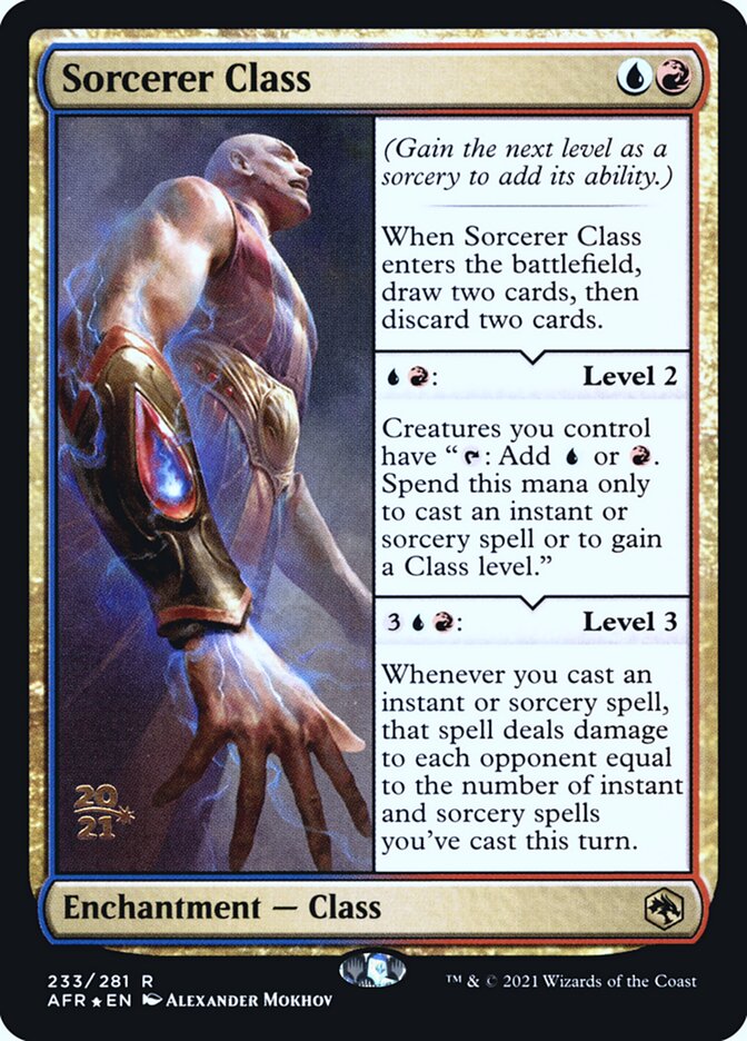 Sorcerer Class [Adventures in the Forgotten Realms Promos] (233s)