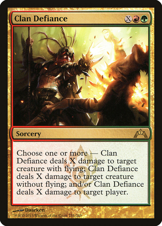 Clan Defiance [Gatecrash] (151)