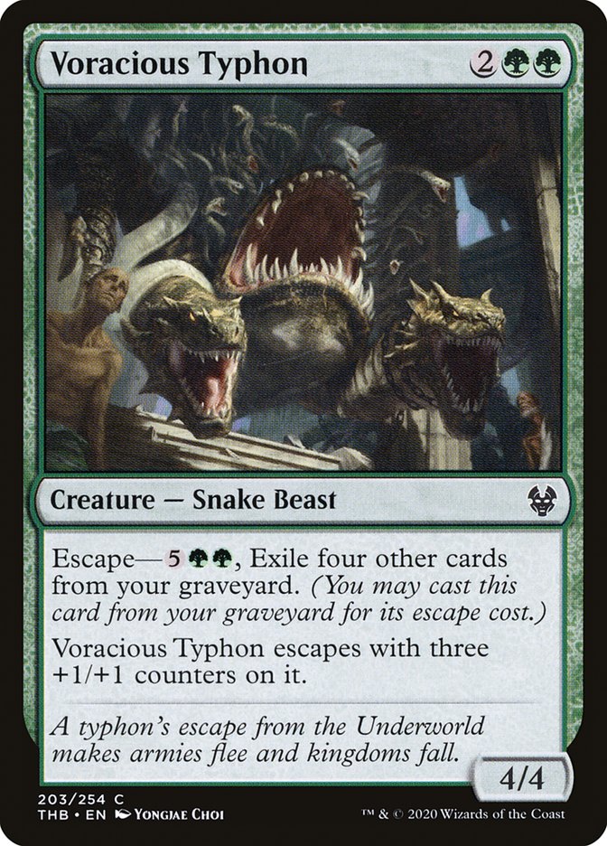Voracious Typhon [Theros Beyond Death] (203)