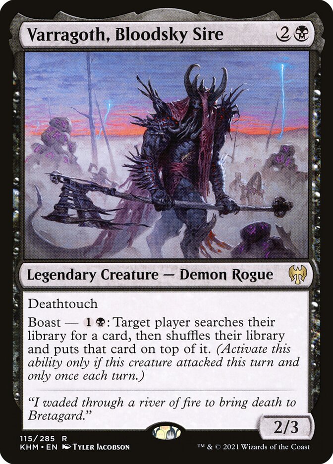 Varragoth, Bloodsky Sire [Kaldheim] (115)
