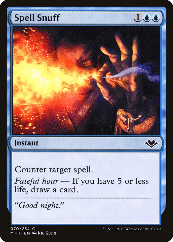 Spell Snuff [Modern Horizons] (70)