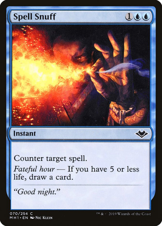 Spell Snuff [Modern Horizons] (70)