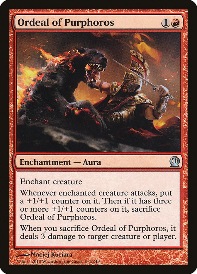 Ordeal of Purphoros [Theros] (131)