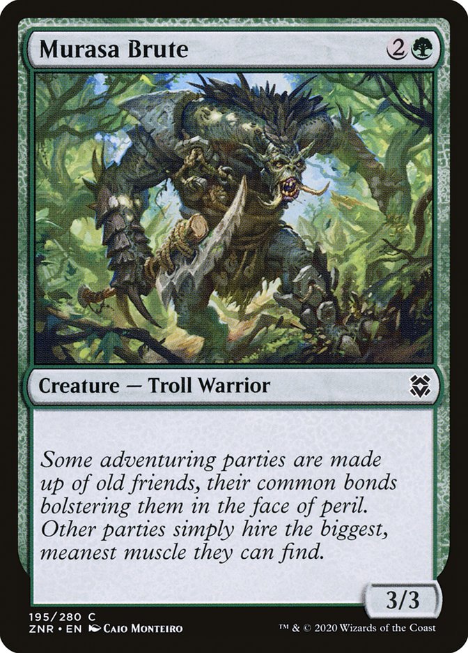Murasa Brute [Zendikar Rising] (195)
