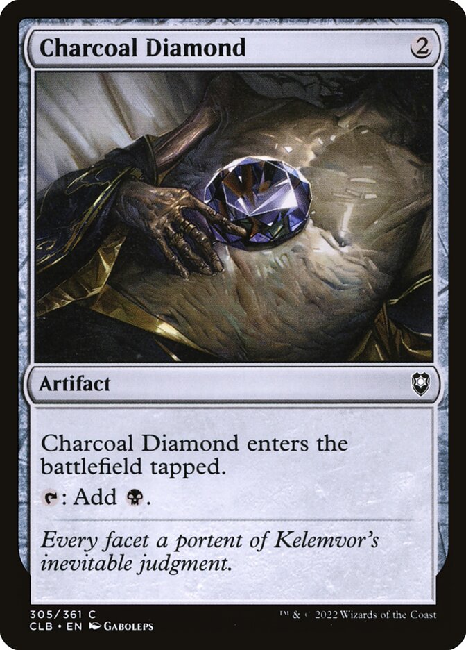 Charcoal Diamond [Commander Legends: Battle for Baldur's Gate] (305)