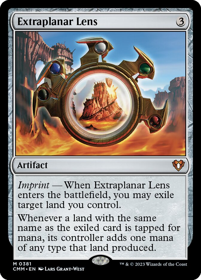 Extraplanar Lens [Commander Masters] (381)