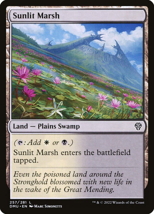 Sunlit Marsh [Dominaria United] (257)