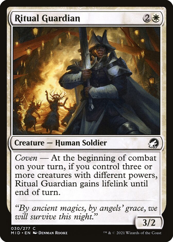 Ritual Guardian [Innistrad: Midnight Hunt] (30)