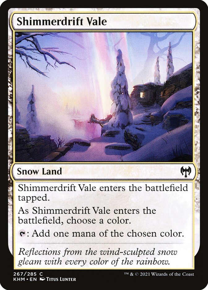 Shimmerdrift Vale [Kaldheim] (267)