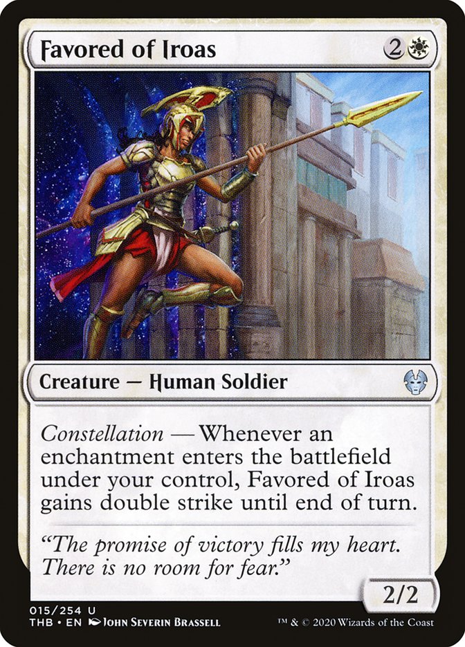 Favored of Iroas [Theros Beyond Death] (15)