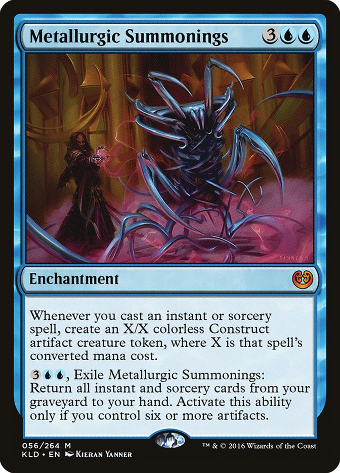 Metallurgic Summonings [Kaladesh] (56)