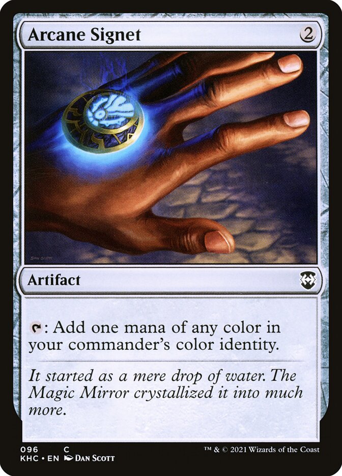 Arcane Signet [Kaldheim Commander] (96)