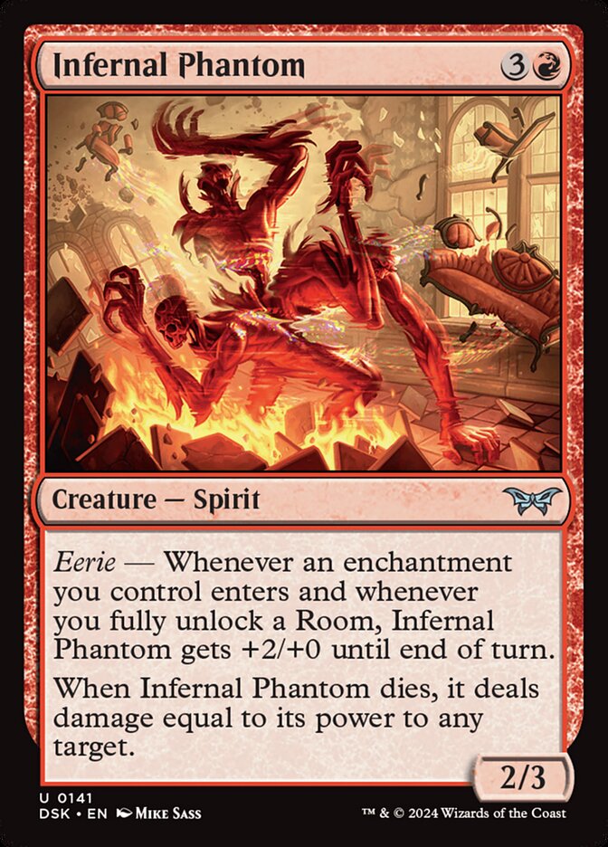 Infernal Phantom [Duskmourn: House of Horror] (141)