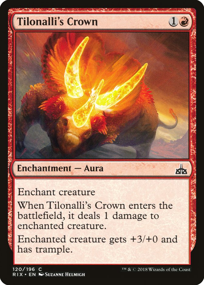 Tilonalli's Crown [Rivals of Ixalan] (120)