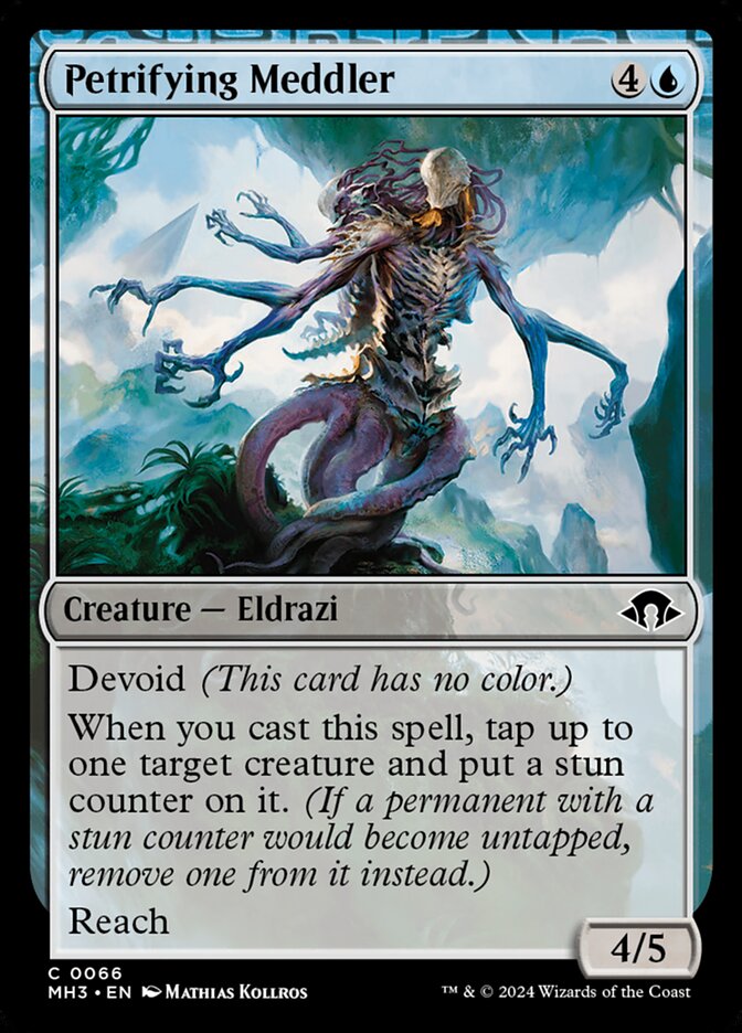 Petrifying Meddler [Modern Horizons 3] (66)