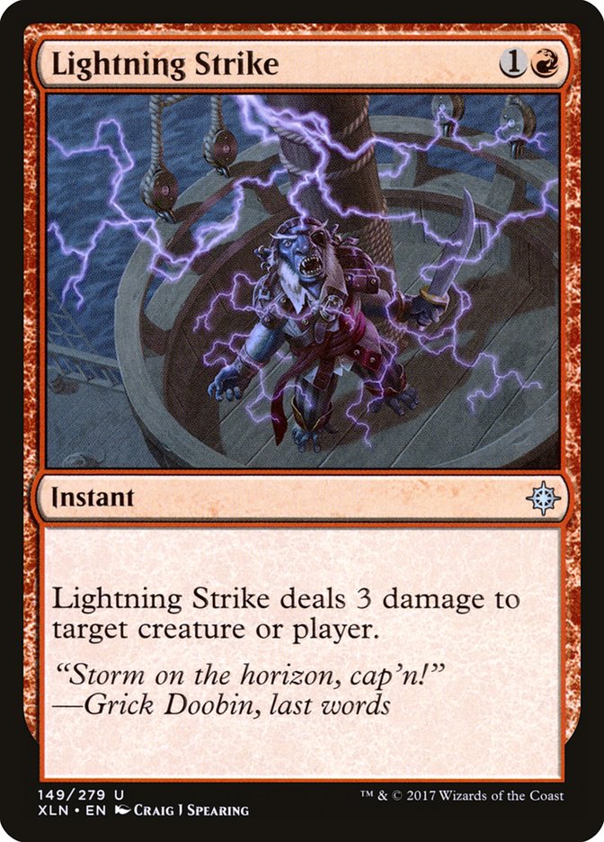 Lightning Strike [Ixalan] (149)