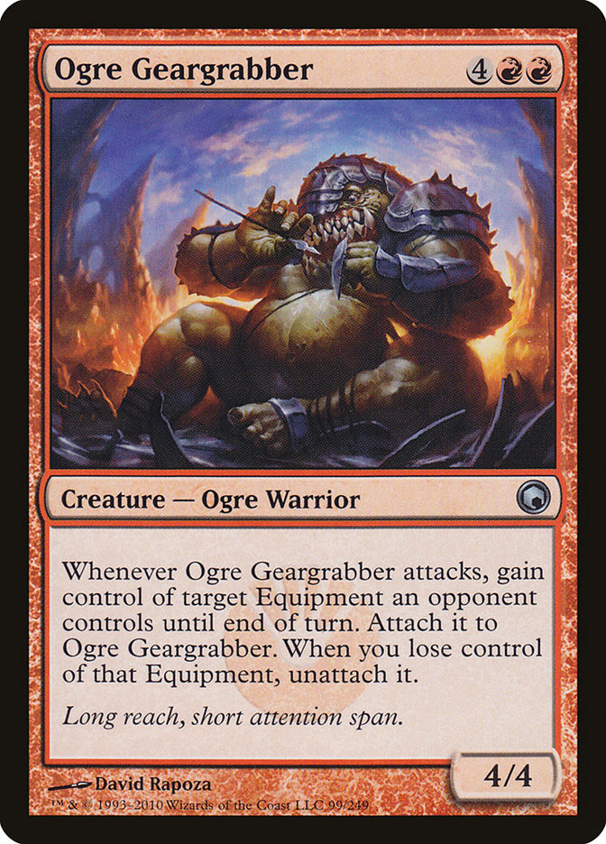 Ogre Geargrabber [Scars of Mirrodin] (99)