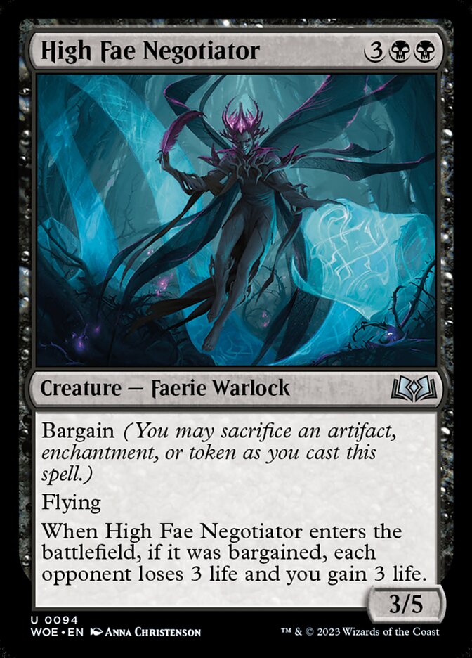 High Fae Negotiator [Wilds of Eldraine] (94)