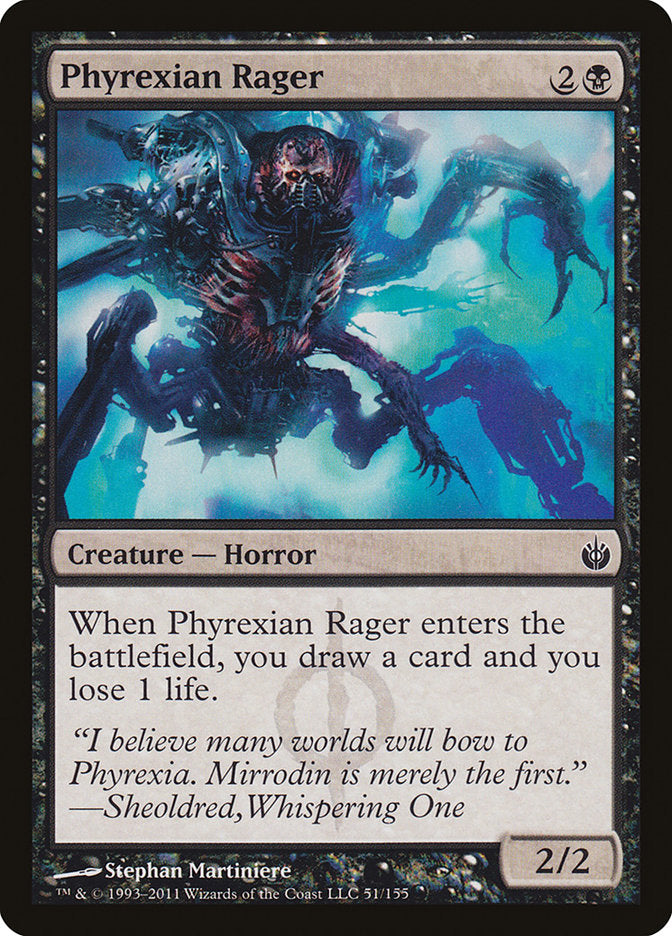 Phyrexian Rager [Mirrodin Besieged] (51)