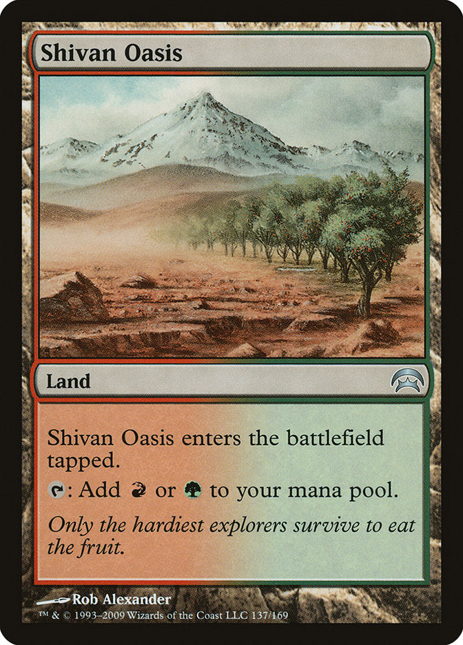 Shivan Oasis [Planechase] (137)
