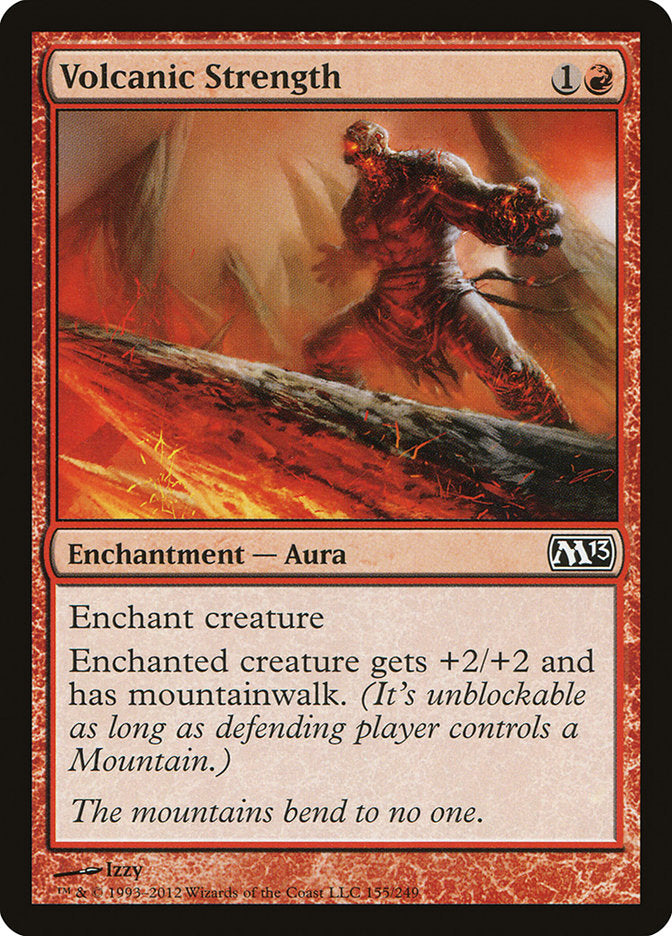 Volcanic Strength [Magic 2013] (155)