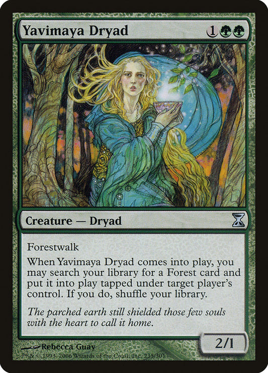 Yavimaya Dryad [Time Spiral] (235)