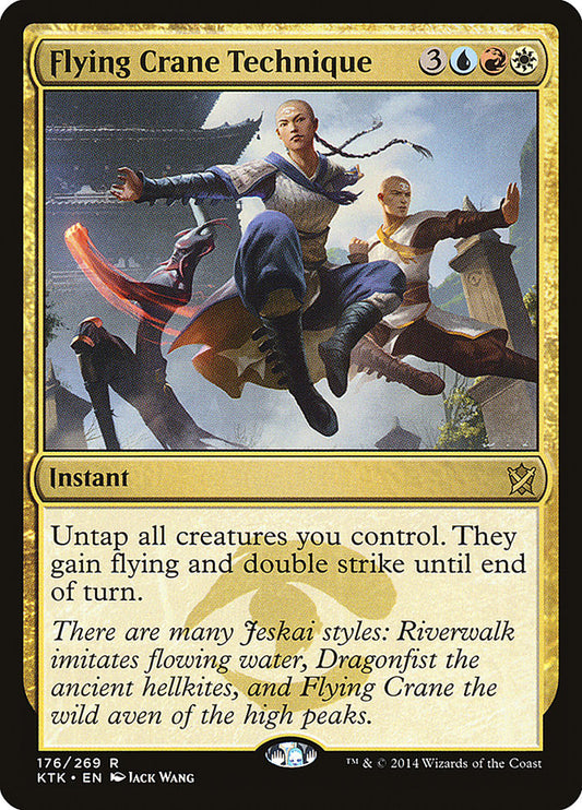 Flying Crane Technique [Khans of Tarkir] (176)