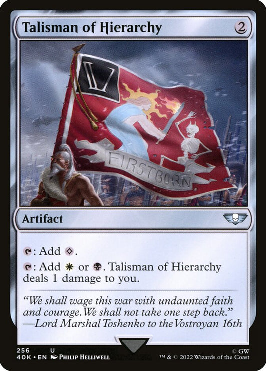 Talisman of Hierarchy [Warhammer 40,000 Commander] (256)