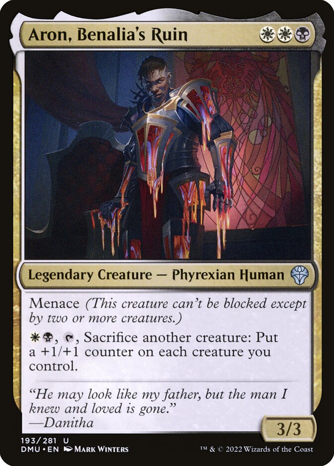 Aron, Benalia's Ruin [Dominaria United] (193)