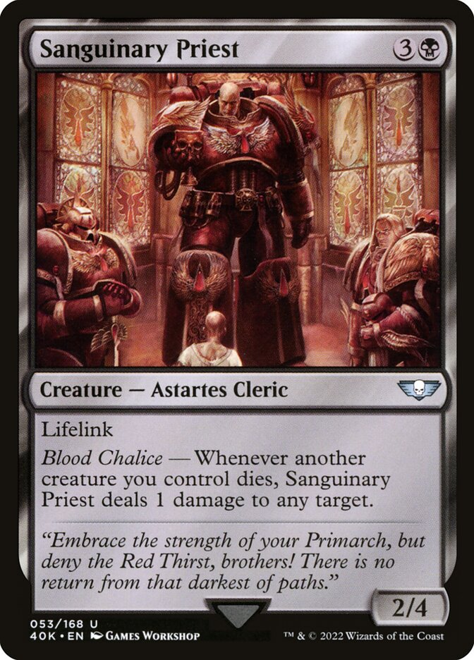 Sanguinary Priest [Warhammer 40,000 Commander] (53)