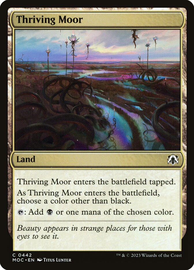 Thriving Moor [March of the Machine Commander] (442)