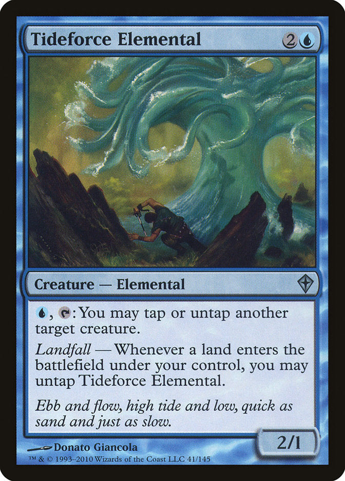 Tideforce Elemental [Worldwake] (41)
