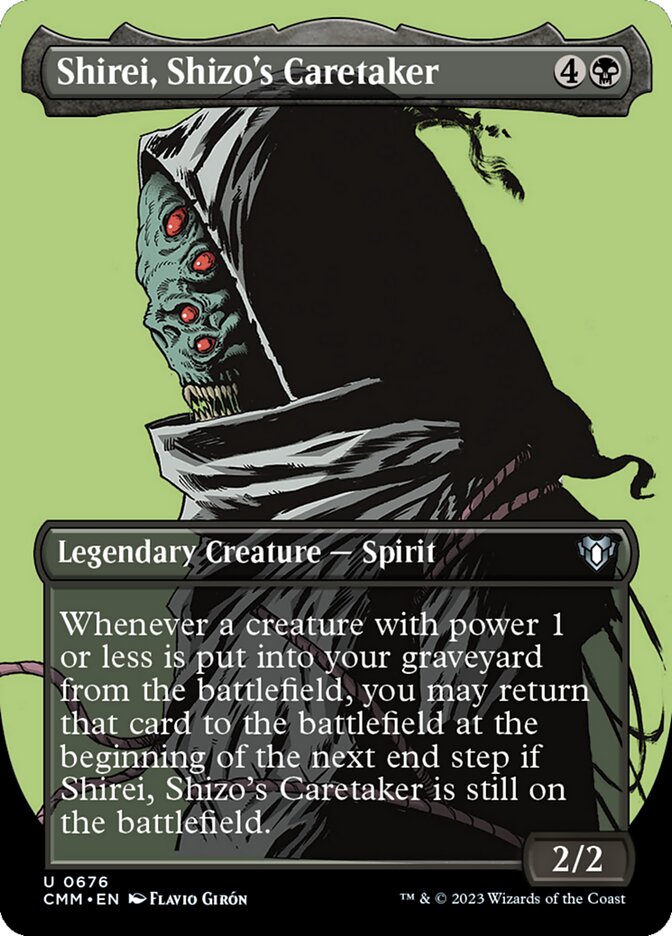 Shirei, Shizo's Caretaker [Commander Masters] (676)