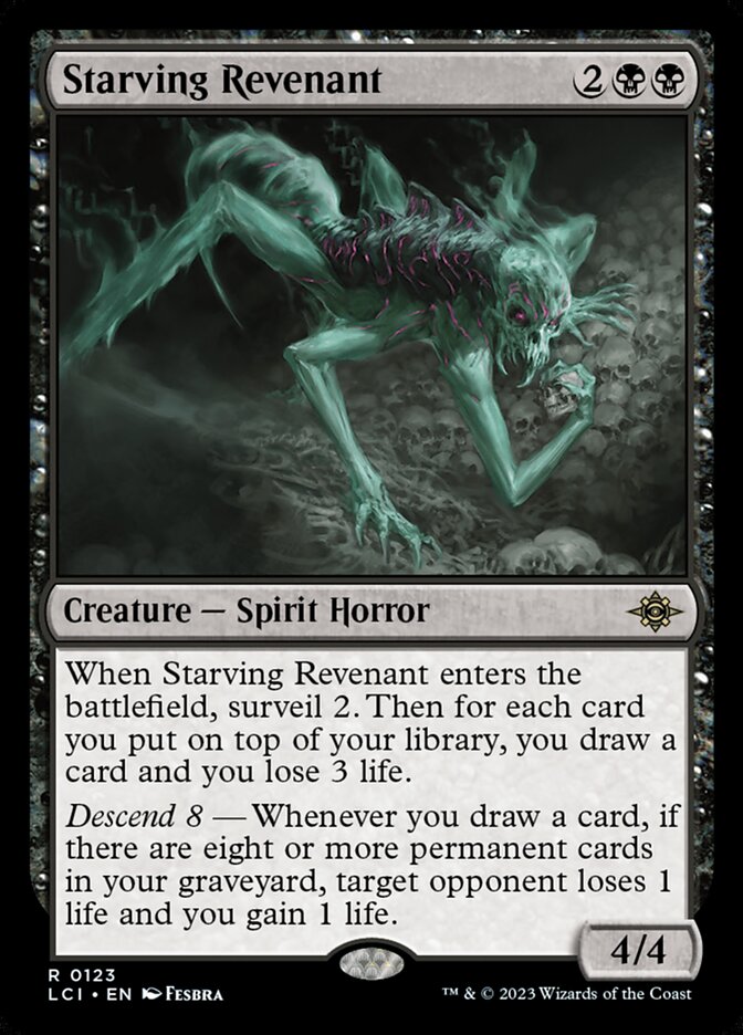 Starving Revenant [The Lost Caverns of Ixalan] (123)
