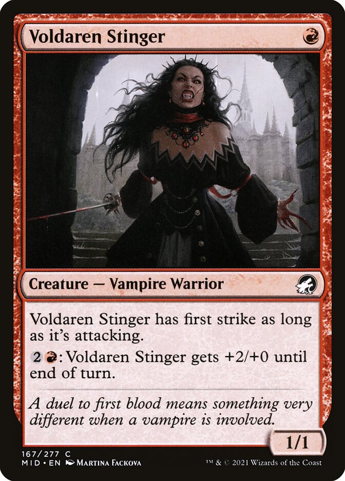 Voldaren Stinger [Innistrad: Midnight Hunt] (167)