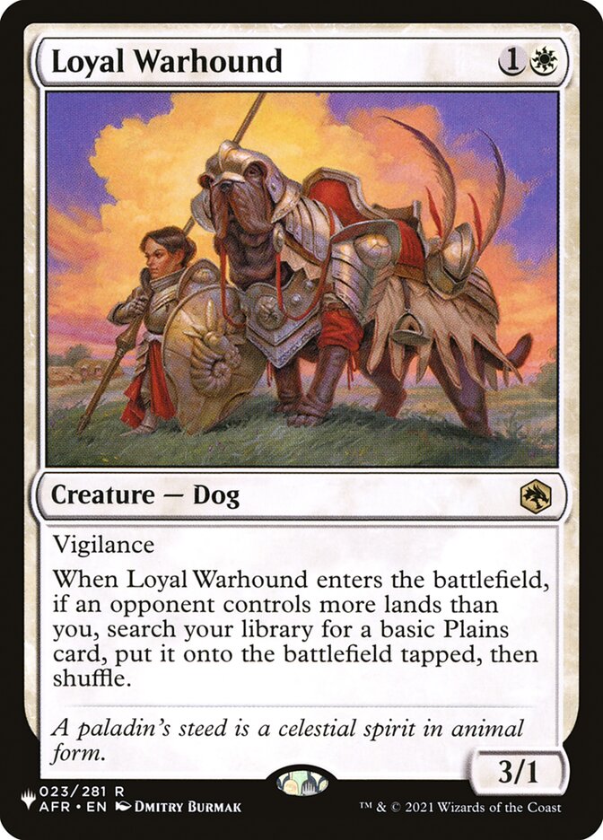 Loyal Warhound [The List] (AFR-23)