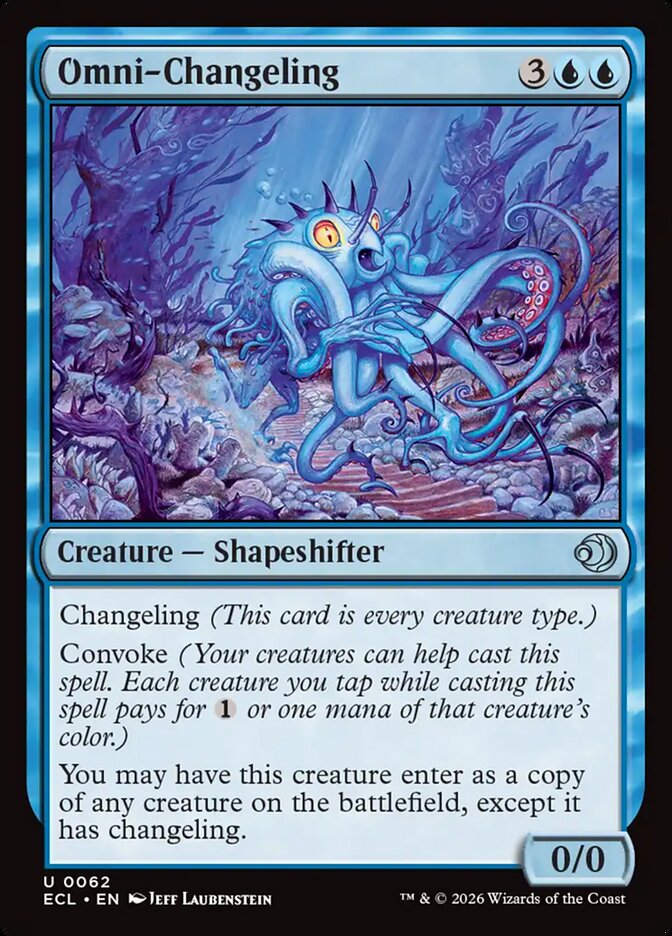 Omni-Changeling [Lorwyn Eclipsed] (62)