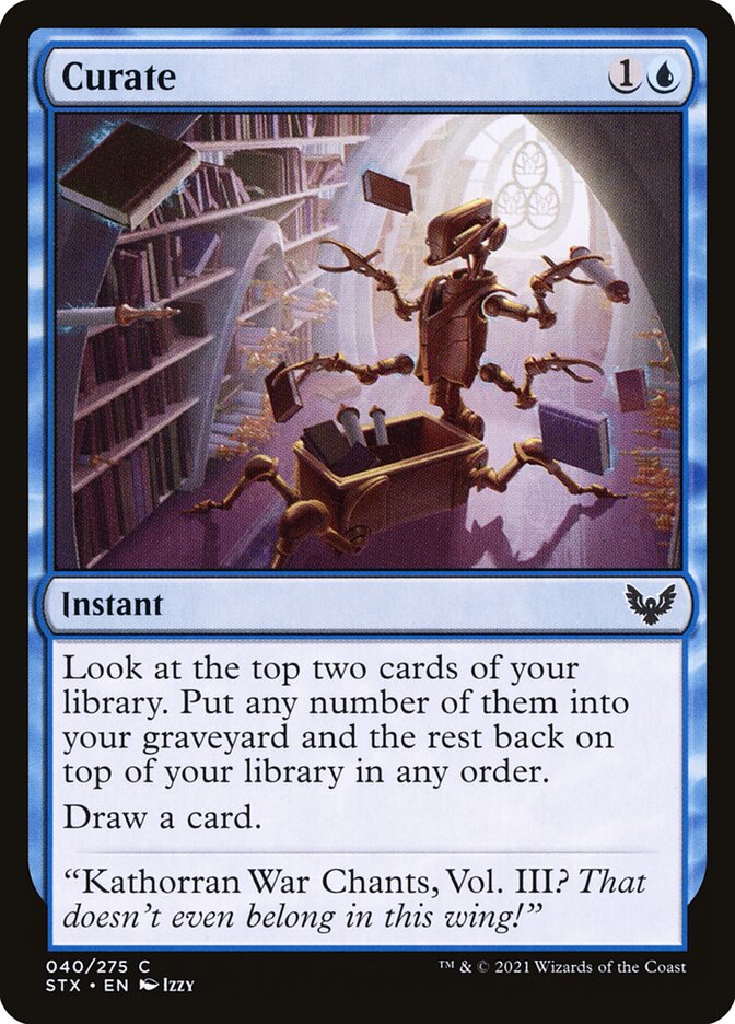 Curate [Strixhaven: School of Mages] (40)