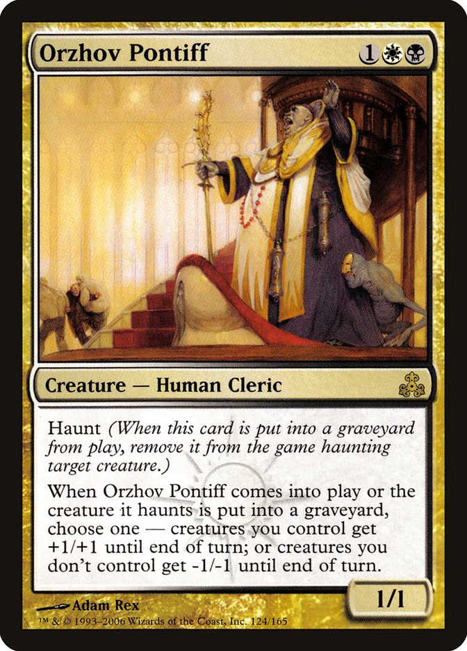 Orzhov Pontiff [Guildpact] (124)