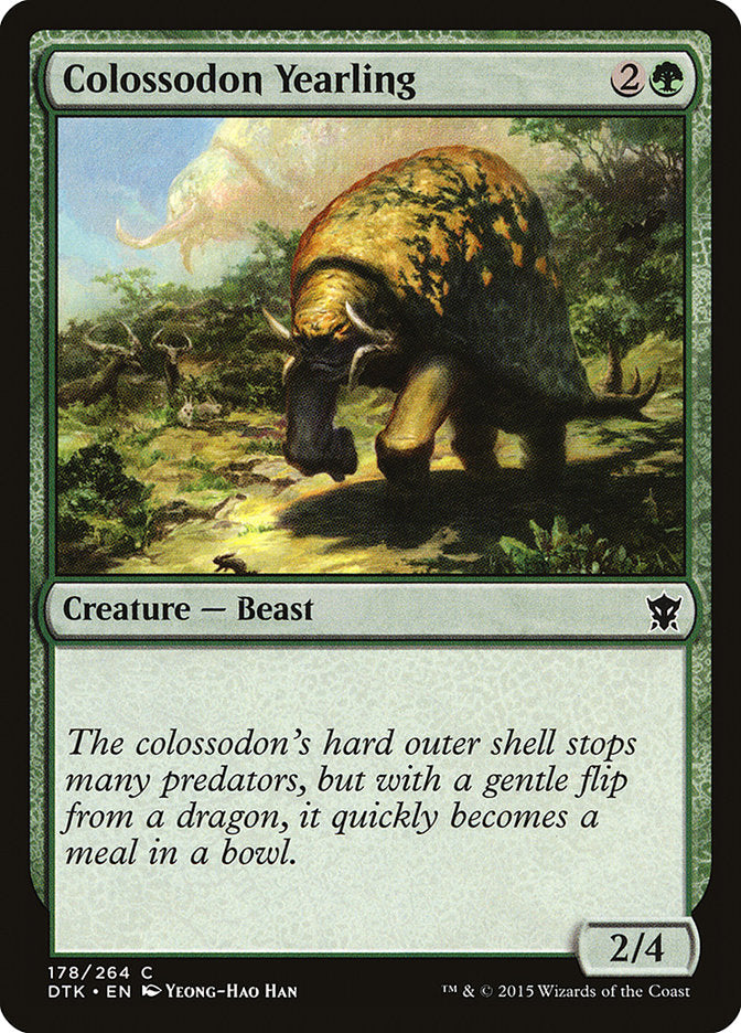 Colossodon Yearling [Dragons of Tarkir] (178)