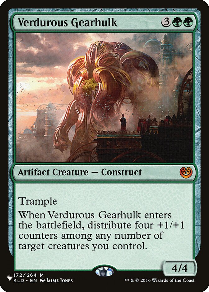 Verdurous Gearhulk [The List] (KLD-172)