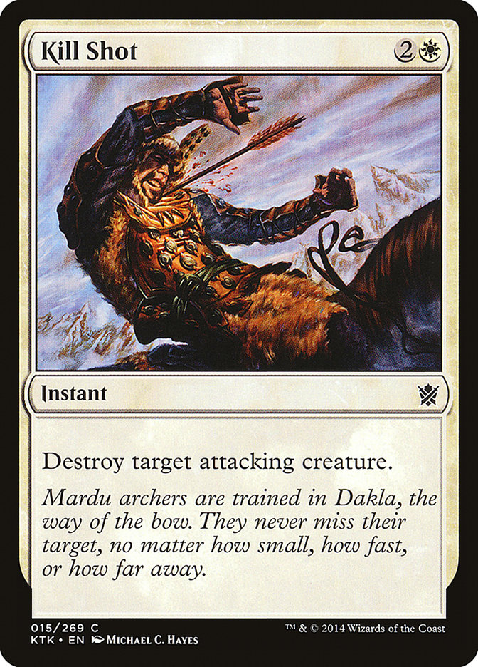 Kill Shot [Khans of Tarkir] (15)
