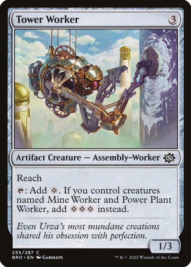 Tower Worker [The Brothers' War] (255)