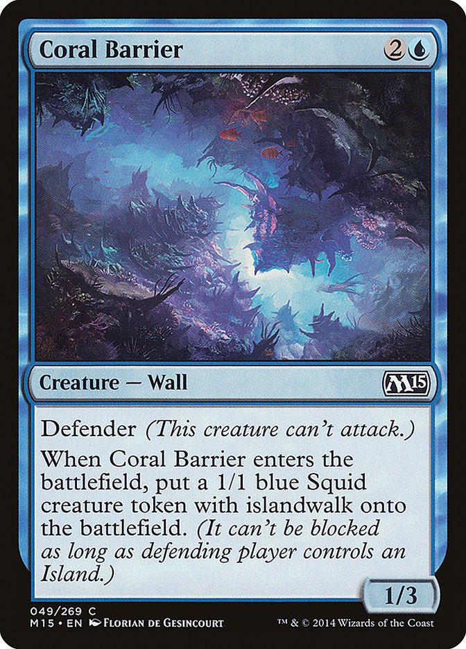Coral Barrier [Magic 2015] (49)