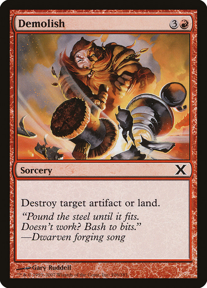 Demolish [Tenth Edition] (196)